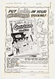 Harry Lucey (Attributed) | Giant Series Magazine #144 Advertisement Original Art with Production Materials Collage (... | Heritage