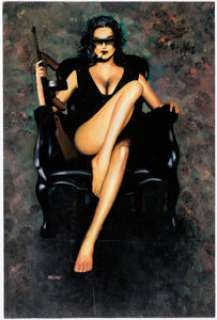 Ron Lesser "She’s Not That Bad" Painting Original Art (c. 2000s).... | Heritage