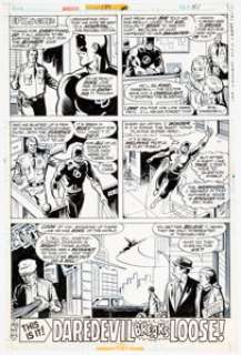 Sal Buscema And Jim Mooney | Daredevil #139 Story Page 18 Original Art (Marvel, 1976).... | Heritage