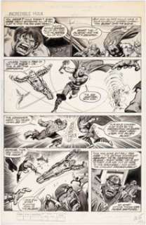Buscema, Sal | Sal Buscema and Rudy Mesina Rampaging Hulk #9 Story Page 21 Avengers Original Art (Marvel, 1978).... | Heritage