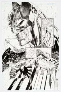 DC Artist - Guillem March Batman #101 Story Page 15 and #106 Story Page 16 Original Art (DC, 2020).... (Total: 2 Original Art)