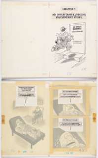 Jaffee, Al | Al Jaffee Al Jaffee’s MAD (Yecch!) Monstrosities Complete 9-Page Story "Chapter 9: An Insufferable (Yecch!) Psychi... (Total: 5 Original Art) | Heritage