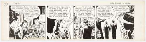 Caniff, Milton | Milton Caniff Terry and the Pirates Daily Comic Strip Original Art dated 12-12-41 (News Syndicate, 1941). ... | Heritage