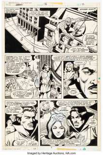 Chaykin, Howard - Howard Chaykin, Jeff Aclin, and Juan Ortiz Marvel Team-Up #76 Story Page 2 Original Art (Marvel, 1978)....