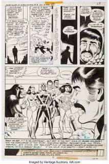 Ayers, Dick - Dick Ayers and Jack Abel Secret Society of Super-Villains #10 Story Page 17 The Creeper Original Art (DC, 1977)....
