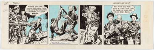 Caniff, Milton | Milton Caniff Terry and the Pirates Daily Comic Strip Original Art dated 8-23-39 (News Syndicate Company, 1939). ... | Heritage
