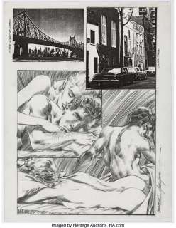 Grell, Mike - Mike Grell Jon Sable, Freelance Story Page Original Art (First, c. 1980s)....