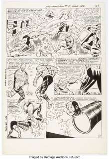 Orlando, Joe - Joe Orlando and Charles Paris Metamorpho #5 Story Page 22 Original Art (DC Comics, 1966)....