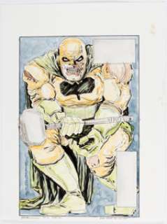 Lemire, Jeff - Jeff Lemire - Black Hammer San Diego Comic Con Retailer Exclusive Illustration Original Art (SDCC, 2017)....