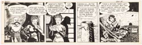 Caniff, Milton | Milton Caniff Terry and the Pirates Daily Comic Strip Original Art dated 4-25-44 (News Syndicate, 1944). ... | Heritage