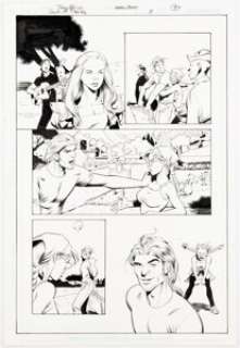 Akins, Tony - Tony Akins and Andrew Pepoy Jack of Fables #3 Story Page 7 Original Art (DC, 2006)....