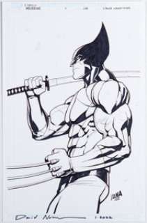 Nakayama, David | David Nakayama X Deaths of Wolverine #3 Variant Cover Original Art (Marvel, 2022).... | Heritage