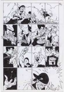 Radhakrishnan, Anand - Anand Radhakrishnan Grafity‘s Wall Graphic Novel Story Page 34 Original Art (Dark Horse, 2020)....
