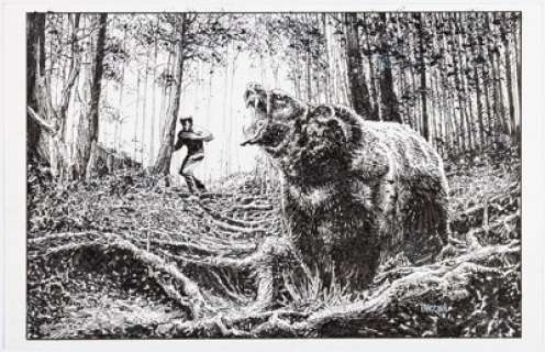 Panosian, Dan | Dan Panosian - Wolverine Specialty Illustration Original Art (undated).... | Heritage