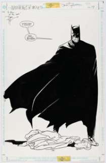 Taylor, Dave - Dave Taylor Batman: Arkham Asylum - Tales of Madness #1 Splash Page 19 Original Art (DC, 1998)....