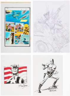 Palmer, Tom - Alex Saviuk, Tom Palmer, and Others - Various Illustrations Original Art Group of 5 (various dates).... (Total: 5 Original Art)