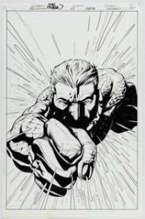 Gleason, Patrick - Patrick Gleason and Christian Alamy Aquaman #25 Cover Original Art (DC, 2005)....