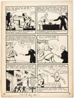 Costanza, Pete | Pete Costanza Whiz Comics #11 Story Page 6 Original Art (Fawcett, 1940).... | Heritage