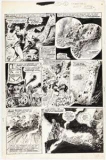 Sutton, Tom | Tom Sutton Planet of the Apes #20 Story Page 7 Original Art (Marvel, 1976).... | Heritage
