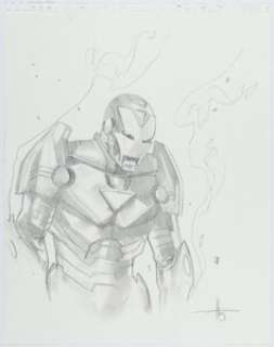 Dell’otto, Gabriele | Gabriele Dell’Otto - Iron Man Sketch Original Art (2009).... | Heritage