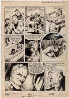 Astarita, Rafael - Rafael Astarita Fight Comics #27 Story Page 4 Original Art (Fiction House, 1943)....