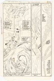 Giffen, Keith | Keith Giffen and Larry Mahlstedt The Flash #312 Doctor Fate Story Page 7 Original Art (DC, 1982).... | Heritage