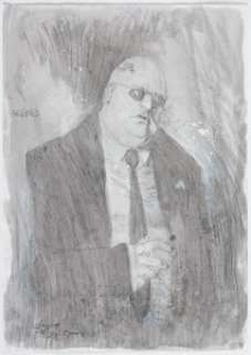 Ben Templesmith - 30 Days of Night TPB Back Cover Original Art and Print Group of 2 (IDW, 2003).... (Total: 2 Original Art)