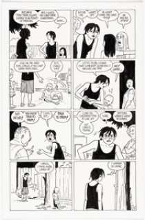 Jaime Hernandez | Love and Rockets V2 #17 Story Page 4 Original art (Fantagraphics, 2006). ... | Heritage