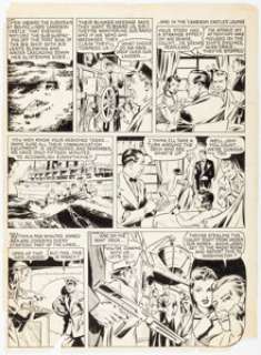 Al McWilliams "Sari of Saturn" Story Page Original Art (c. 1940s).... | Heritage