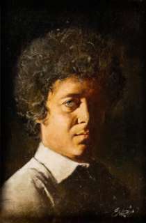 Enric (Enrique Torres-Prat) - Portrait of Pepe Gonzáles Painting Original Art (c. 1971). | Heritage