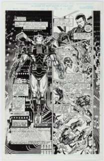 Patrick Zircher And Larry Mahlstedt | Iron Man #12 Story Page 1 Original Art (Marvel, 1999). | Heritage
