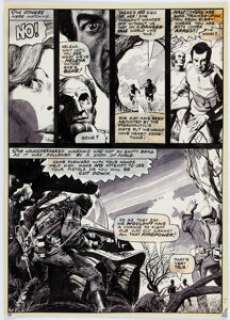Vicente Alcazar - Space 1999 Magazine #2 "E Pluribus Unum" Story Page 5 Original Art (Charlton, 1976).