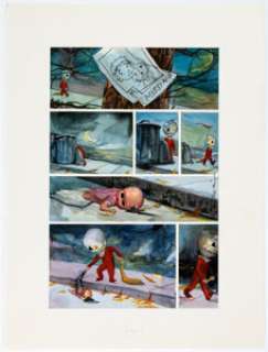 Miran Kim | Trick ’r Treat: Tales of Mayhem, Mystery and Mischief "Season’s Greetings" Story Page 3 Original Art (Publisher, 2008). | Heritage