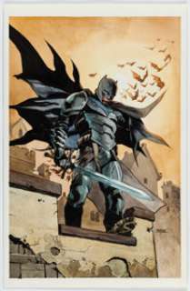 Mahmud Asrar Dark Knights of Steel #6 Variant Cover Original Art (DC, 2022).