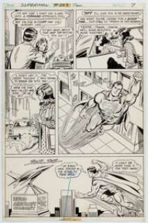 Curt Swan and Bob Oksner Superman #283 Story Page 5 Original Art (DC, 1975). | Heritage