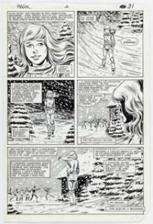 Sal Buscema and Tom Palmer Magik #4 Story Page 23 Original Art (Marvel, 1984). | Heritage