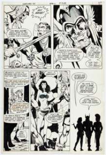 Mike Grell and Vince Colletta Warlord #44 Story Page 16 Original Art (DC, 1981). | Heritage
