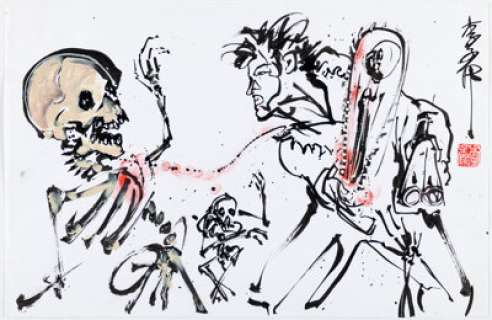 Andy Lee - Ash vs. Army of Darkness Illustration Original Art (undated).