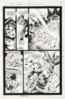 Darren Auck and Mike DeCarlo The Sensational She-Hulk #53 Story Page 13 Original Art (Marvel, 1993).