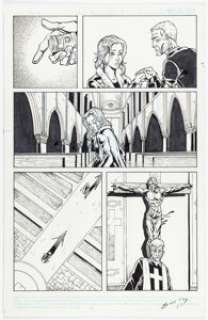 Tim Seeley Hellion #3 Story Page 5 Original Art (2000).