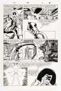 John Buscema and Tom Palmer The Avengers #256 Story Page 12 Original Art (Marvel, 1985). | Heritage
