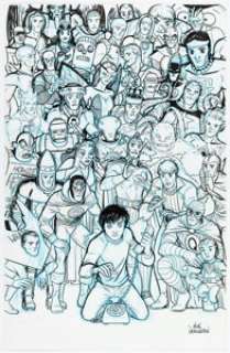 Nick Derington Dial H for Hero #1 Variant Cover Original Art (DC, 2019). | Heritage