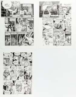 Howard Cruse Stuck Rubber Baby Story Pages Original Art Group of 3 (DC/Paradox Press, 1995). (Total: 3 Original Art) | Heritage
