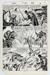 John Buscema and Tom Palmer The Avengers #261 Story Page 17 Original Art (Marvel, 1985). | Heritage