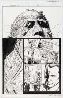 Doug Braithwaite and Bill Reinhold Paradise X #0 Story Page 40 Original Art (Marvel, 2002). | Heritage