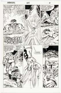 John Buscema and Tom Palmer The Avengers #285 Story Page 4 Original Art (Marvel, 1987). | Heritage