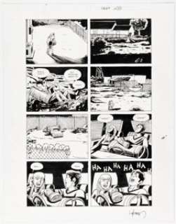 David Lapham Stray Bullets: Sunshine & Roses #13 Story Page 27 Original Art (Image, 2016).