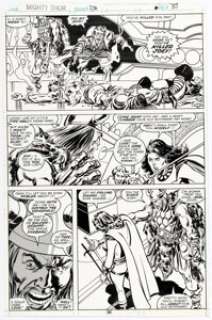 John Buscema and Tom Palmer Thor #276 Story Page 16 Original Art (Marvel, 1978). | Heritage