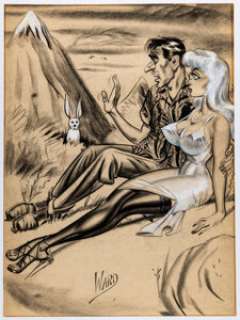 Bill Ward - Humorama Single Panel Gag Cartoon Illustration Original Art (Humorama, c. 1950s). | Heritage