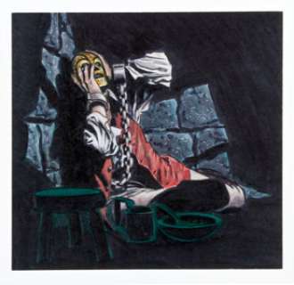 Alex Toth Man in the Iron Mask Concept / Presentation Illustration Original Art (undated). | Heritage